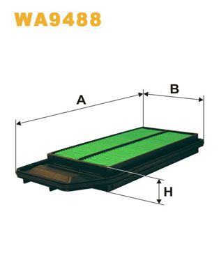 WIX FILTERS oro filtras WA9488